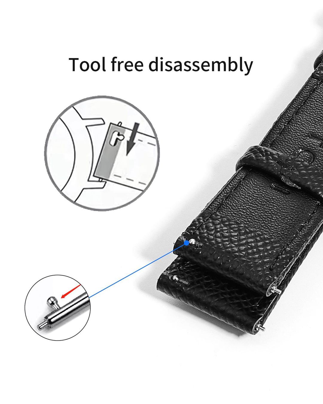 TOMI Face Gear Dual Strap Luxury Watch