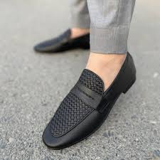 Black  Leather formal shoes